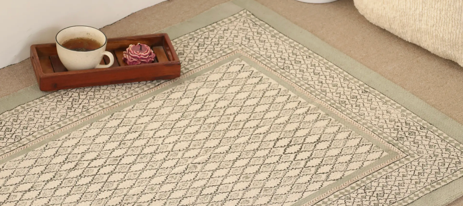 Rug Size Guide for Living Room, Bedroom & Hall | Standard Rug Dimensions