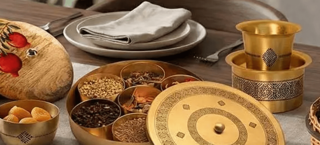 Health Benefits of Cooking in Brass Utensils