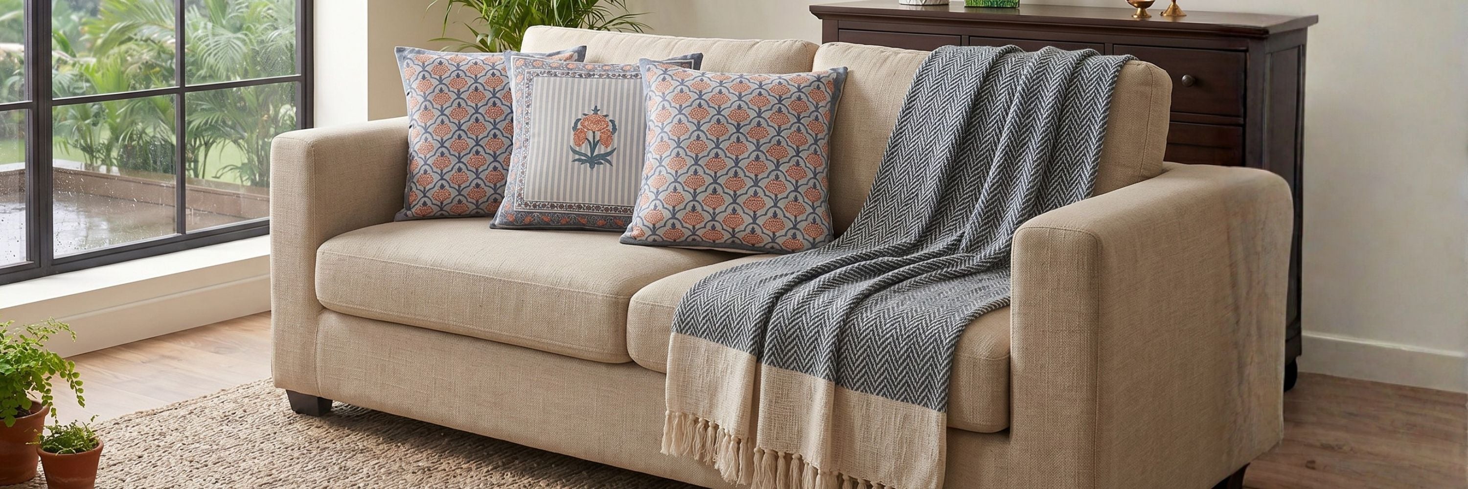 Cushion Covers & Throws