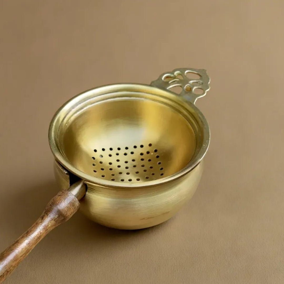 Handcrafted pure brass storage jar with traditional etching, ideal for kitchen storage, adding timeless Indian elegance.