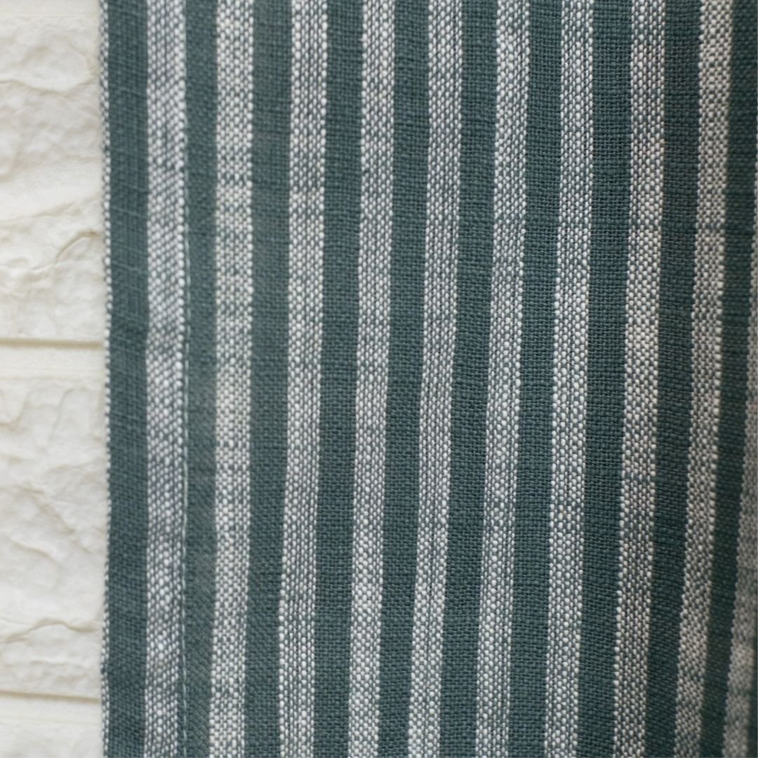 Pure Cotton Semi Blackout Curtains in Green colour with 60% light blocking | Best curtains for living room