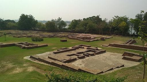 The archaeological site situated near the Rajghat Fort in Varanasi