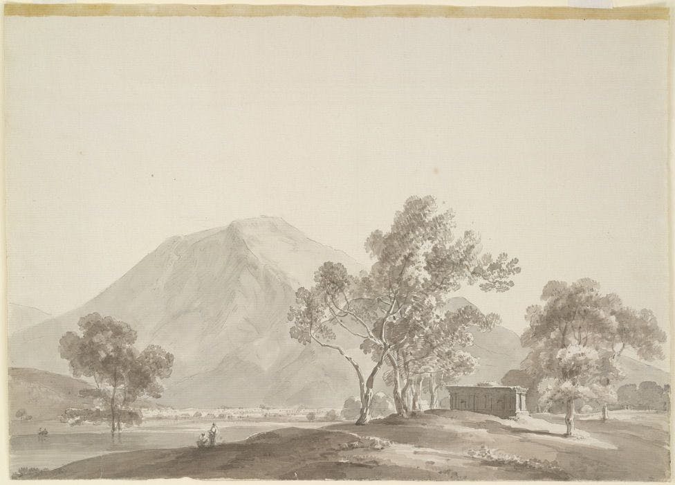 View of Attur, Thomas Daniell, 1792