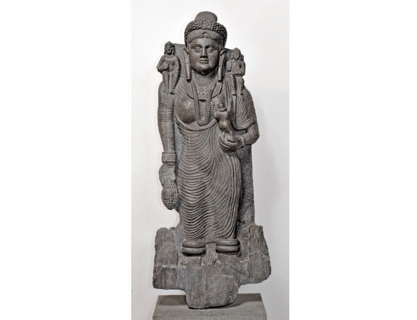 Statue of Hariti from Skarah Dheri, Gandhara, 244 CE