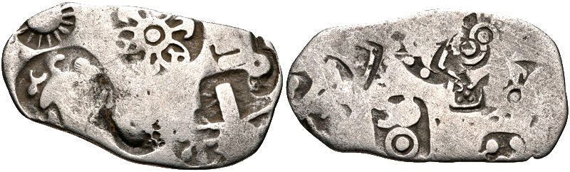 Magadha coin, c. 430–320 BCE