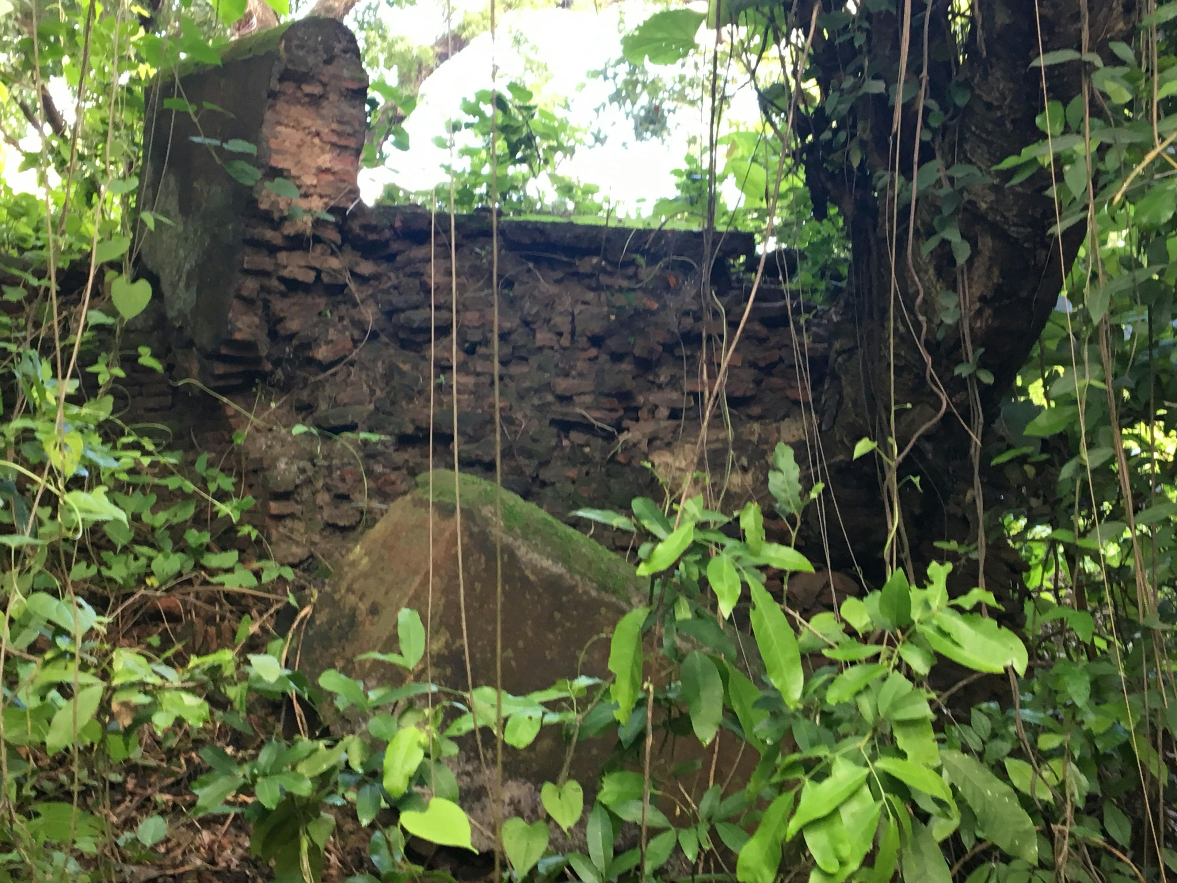 Boundary wall of 18th century graveyard, Pilibhit