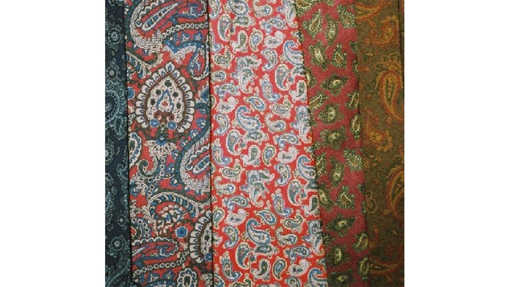 Paisley shawls from Scotland