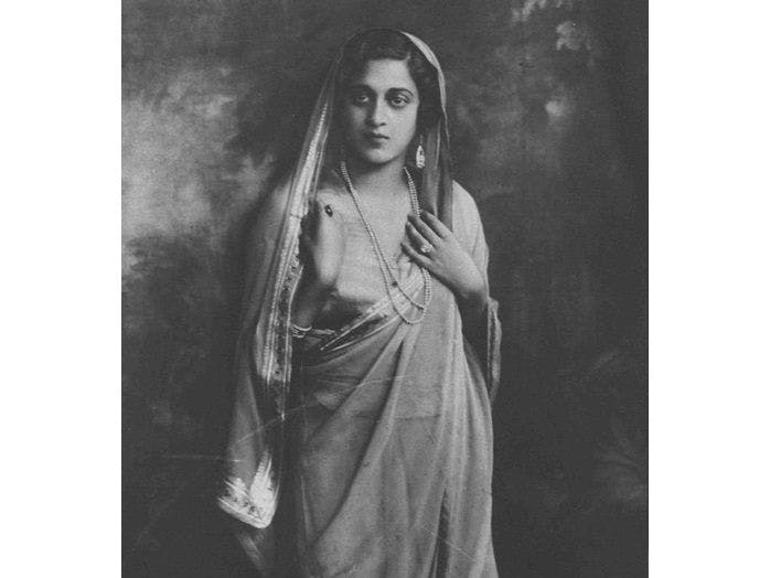 Bijoli Sinha Youngest Daughter of Satyendra Prasanna Sinha (Illustrated London News 1926)