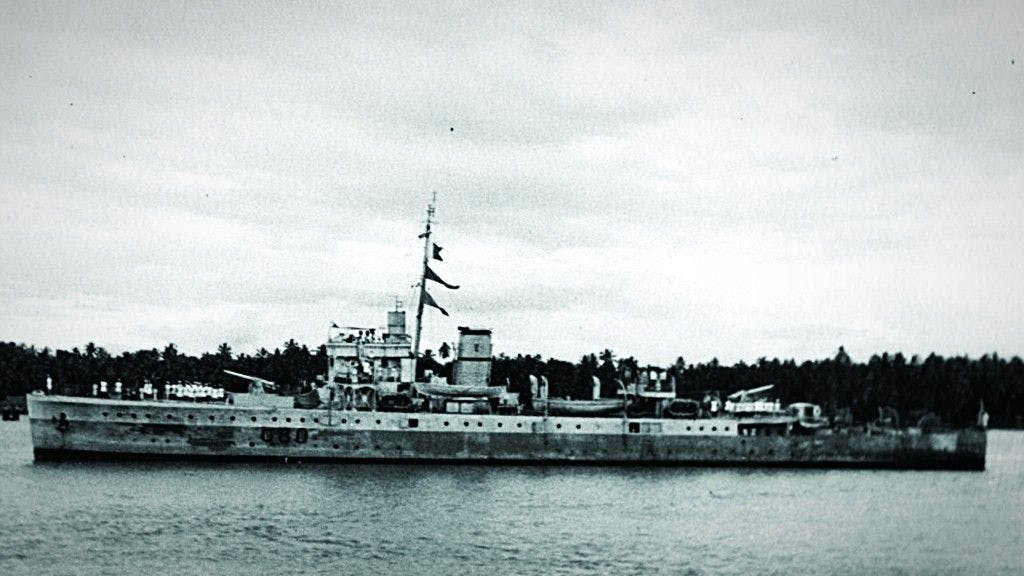 HMIS Hindustan from 1946