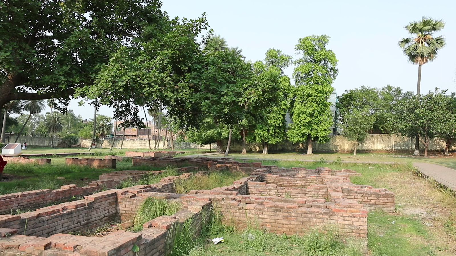 Remains of old structures at Patna