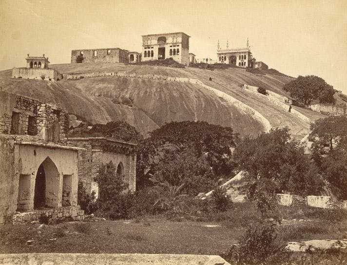 Moula Ali Hill in 1875