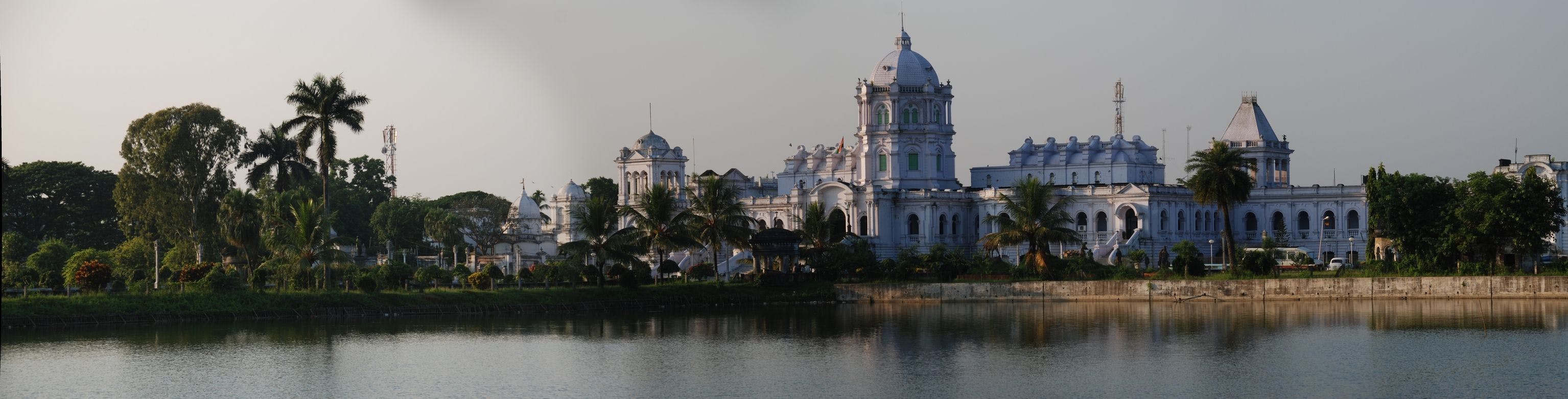 A view of Ujjayanta Palace