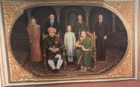 Family Portrait at the Rajwada 