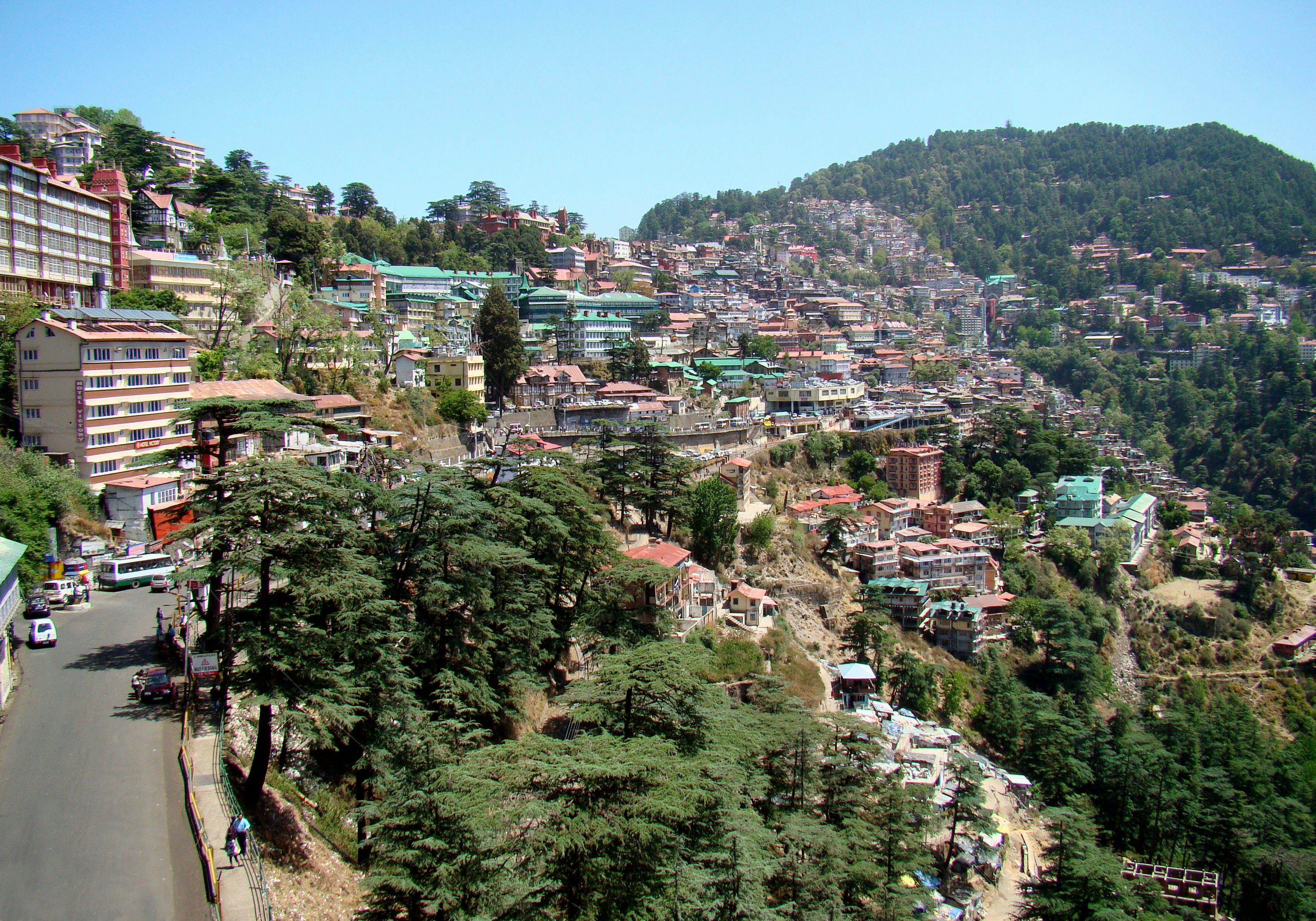 Southern side of the Ridge, Shimla