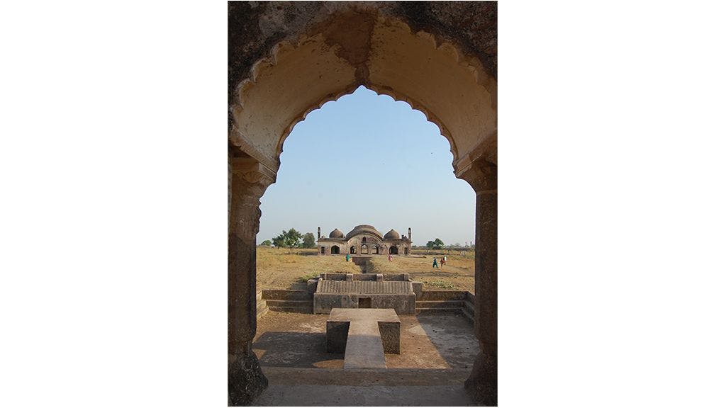 Aahukhana where Mumtaz Mahal was buried in Burhanpur