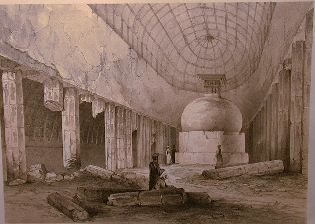 Cave 10, condition in 1839