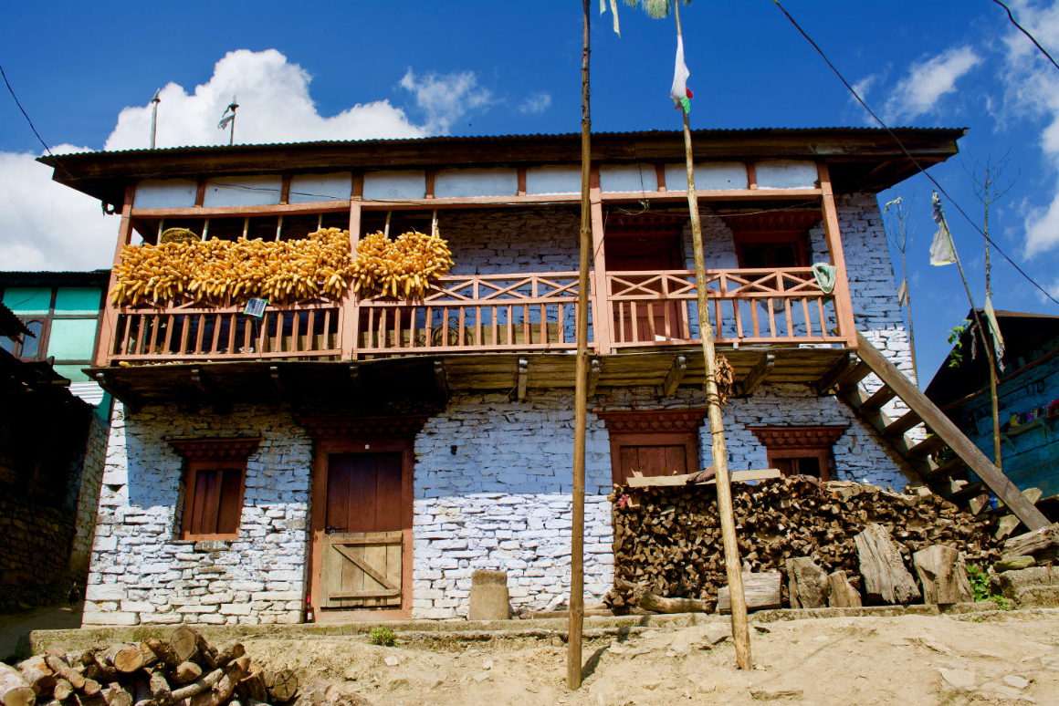 A house in Thembang