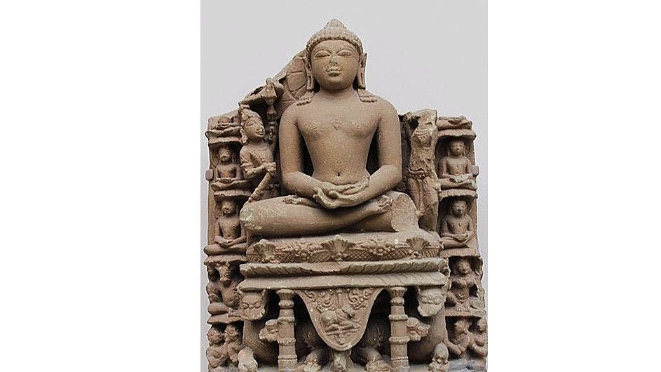 10th century CE sculpture of Adinath