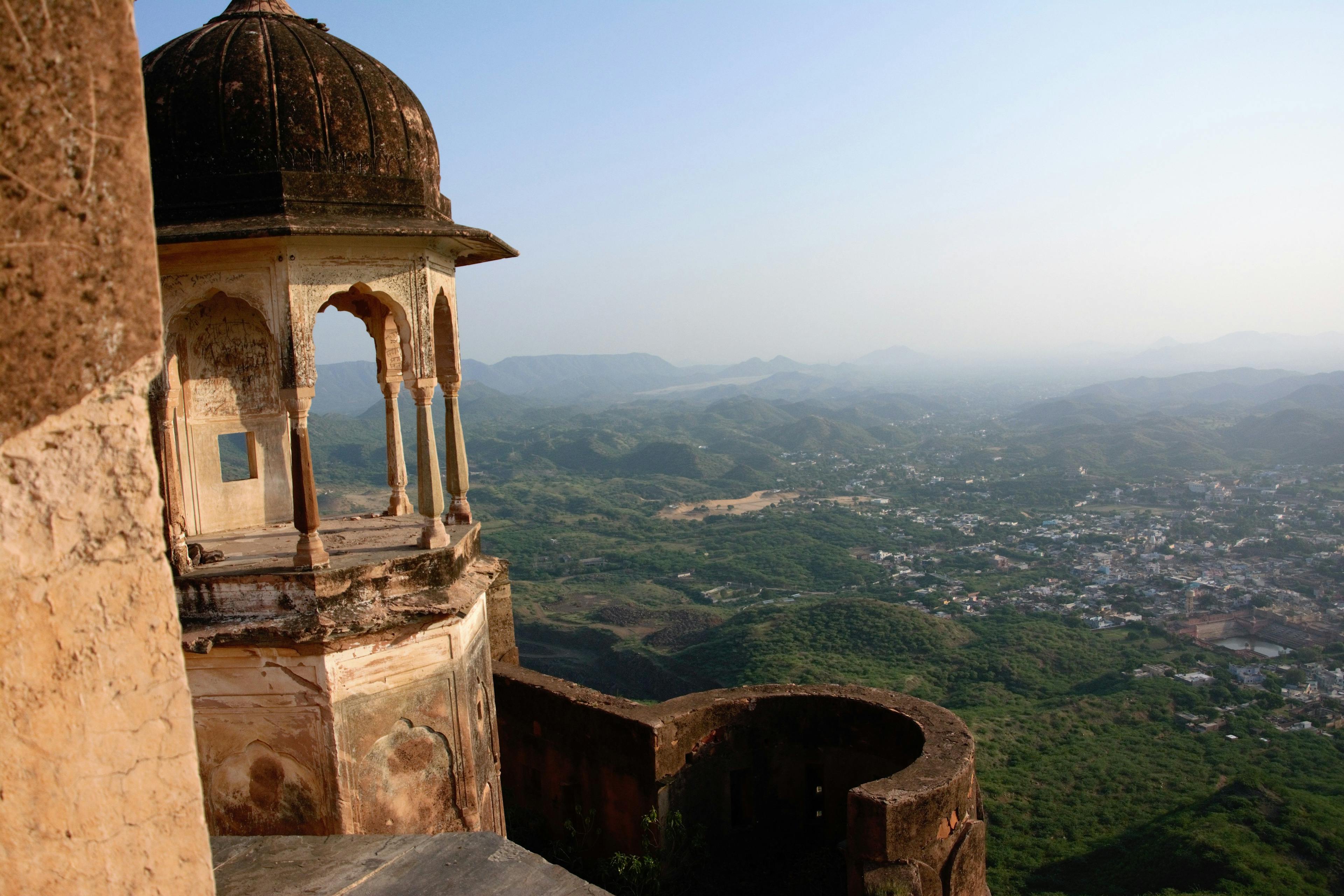 View of Khetri from the fort