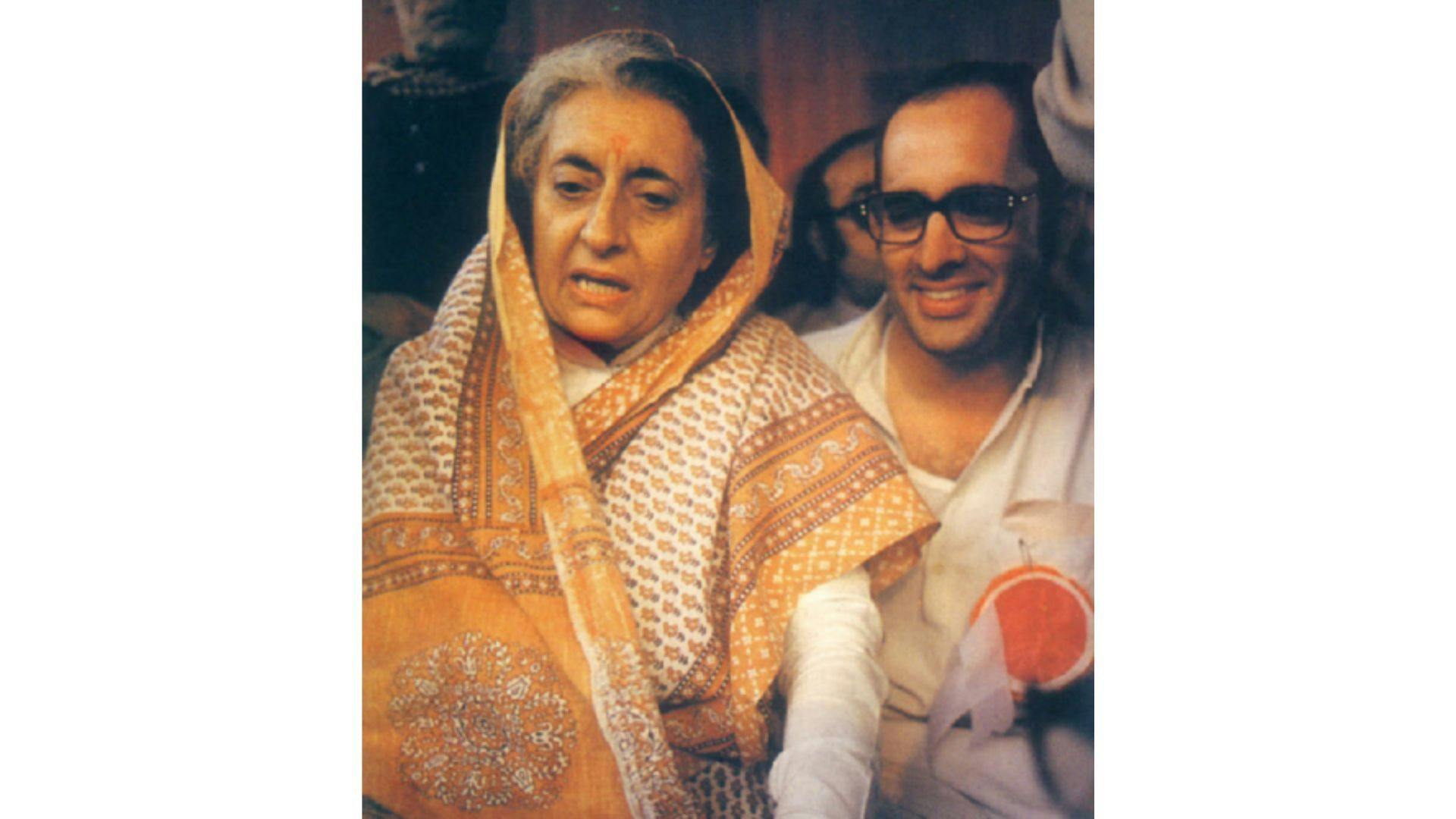 Sanjay Gandhi with mother Indira | Deccan Herald