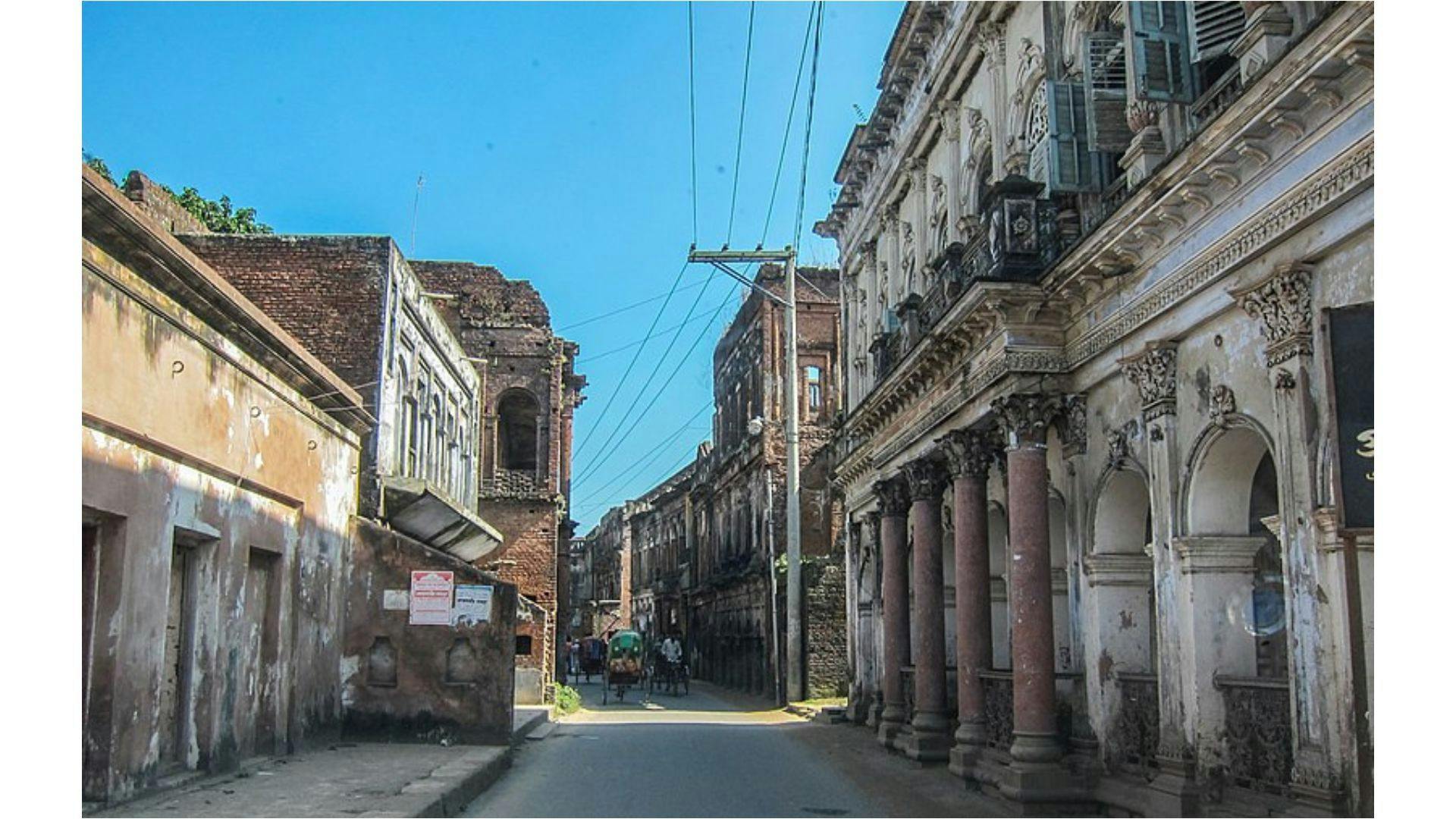 Streets of Panam Nagar in Sonargaon | Wikimedia Commons