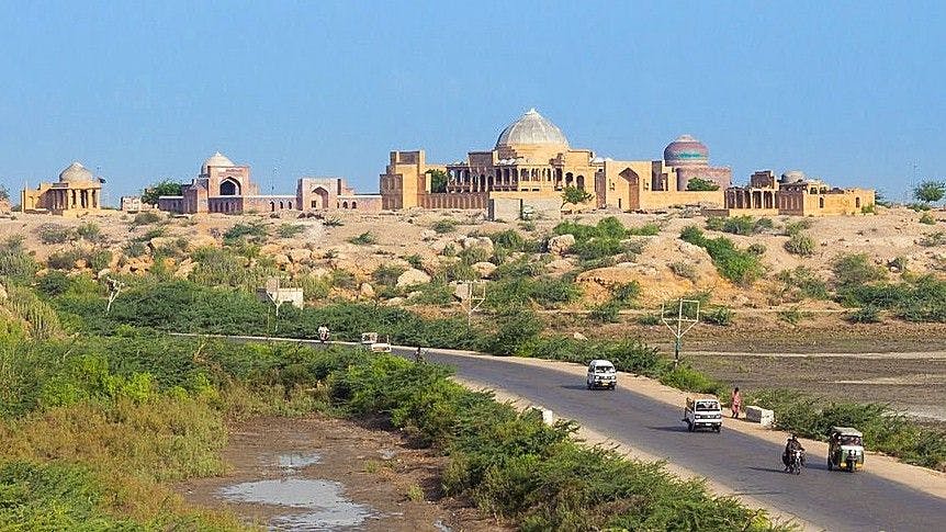The town of Thatta, Sindh