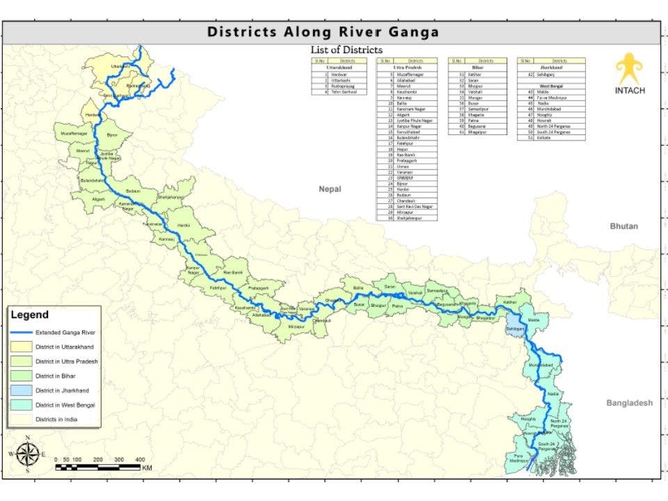 Map Ganga