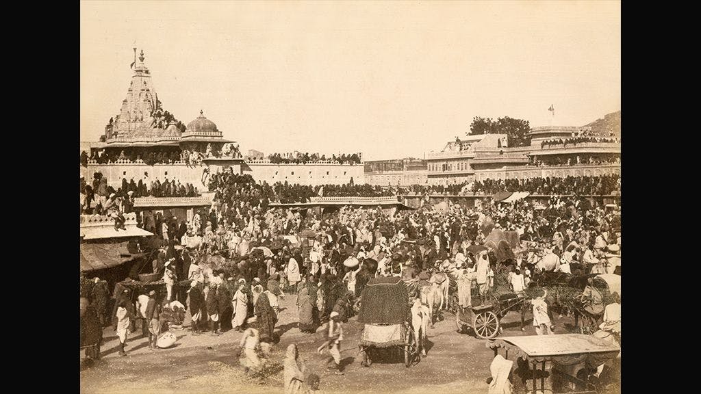 Bari Chopar, Jaipur by Deen Dayal circa 1885 CE