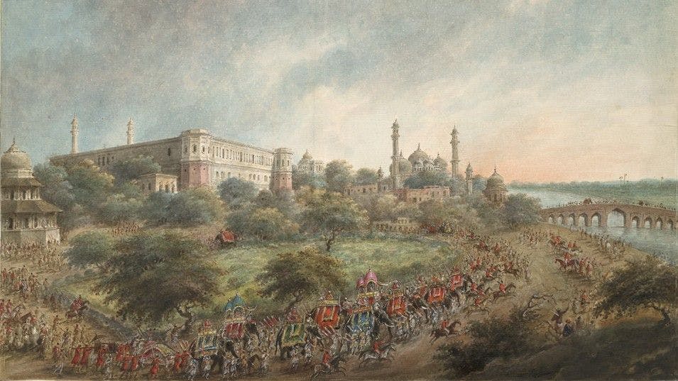 A view of Lucknow under the Nawabs