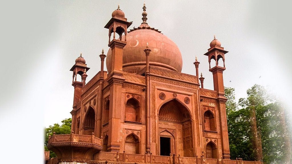 The Red Taj Mahal