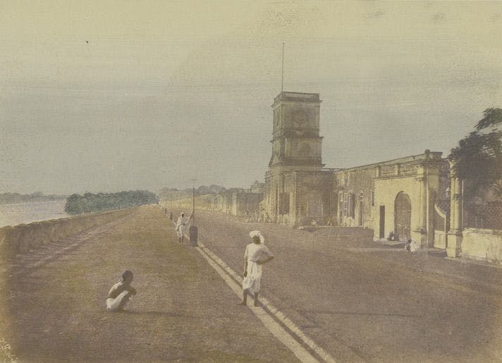 A historic image of Chandernagore