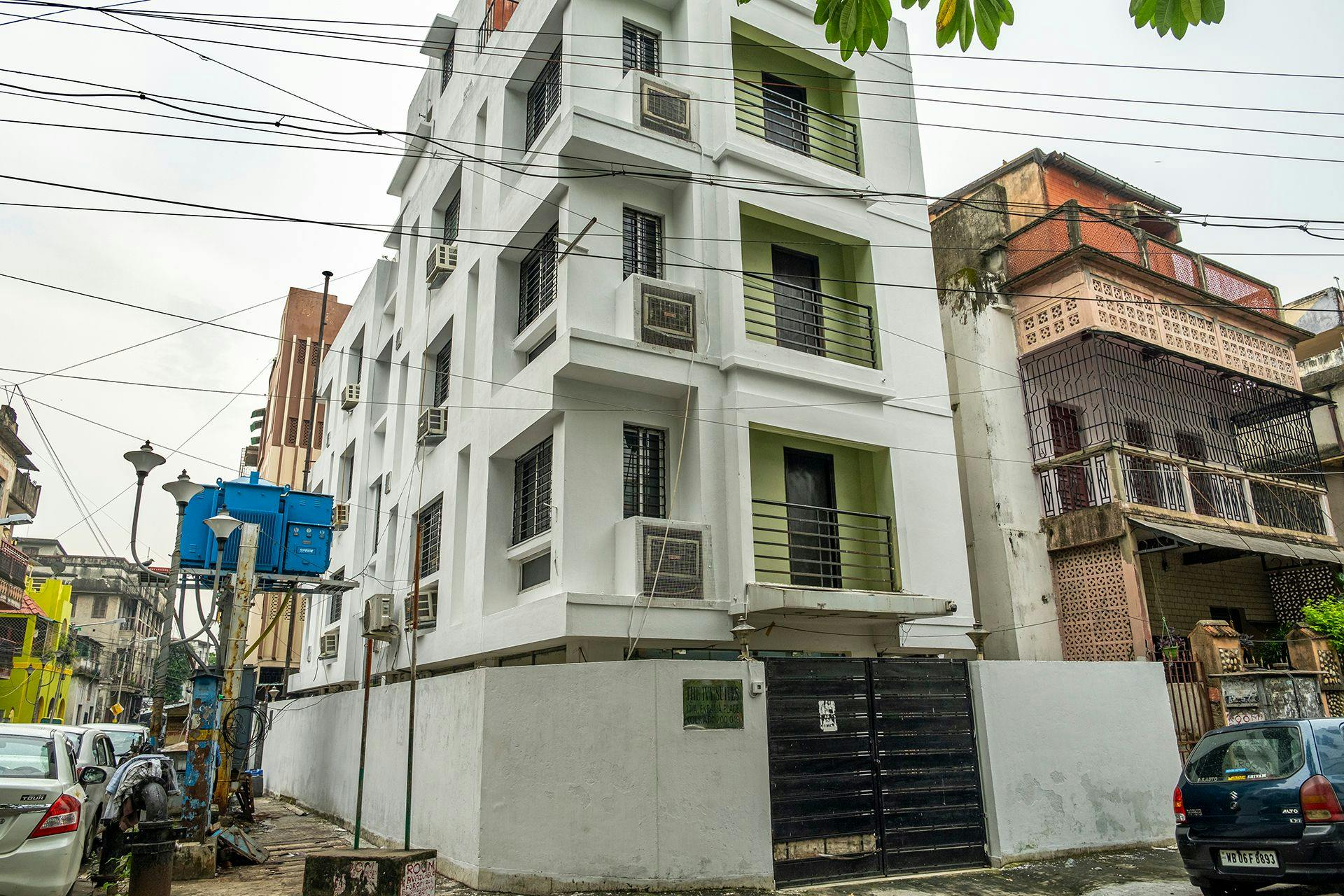 Former location of Bina Das’s home
