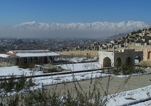 Bagh-e-Babur, the gardens and tob of the first Mughal Emperor, Babur, in Kabul