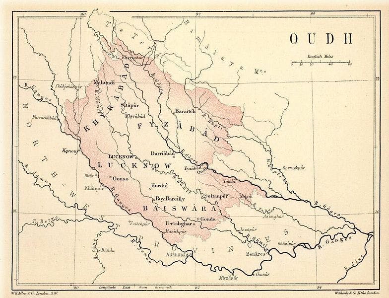 The Kingdom of Oudh (Awadh)