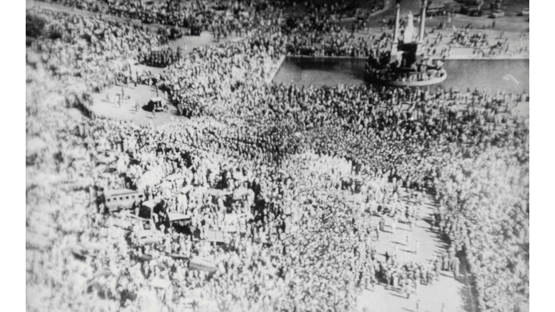 Gandhi's funeral procession | Wikimedia Commons