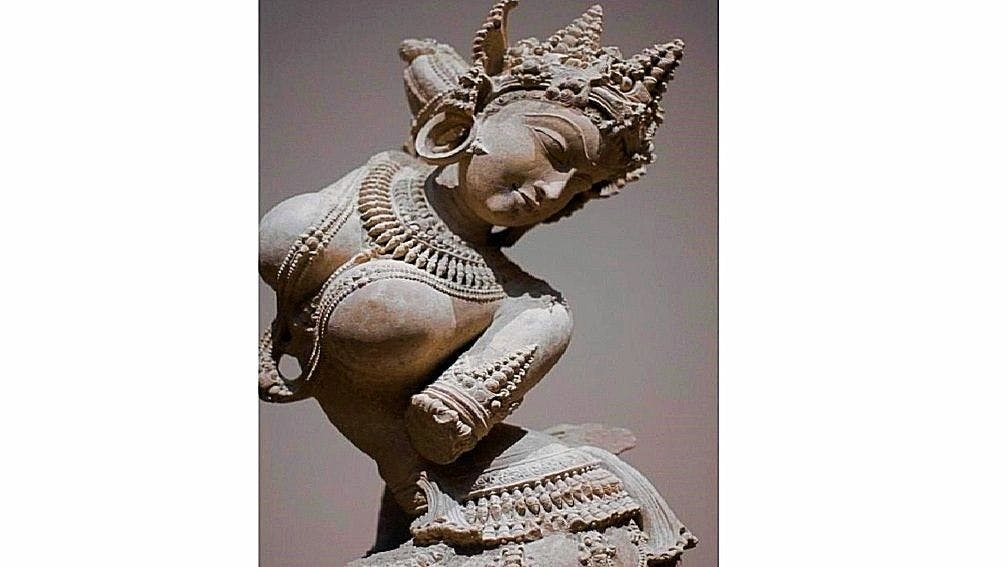 Apsara: A figure that often appears in plays