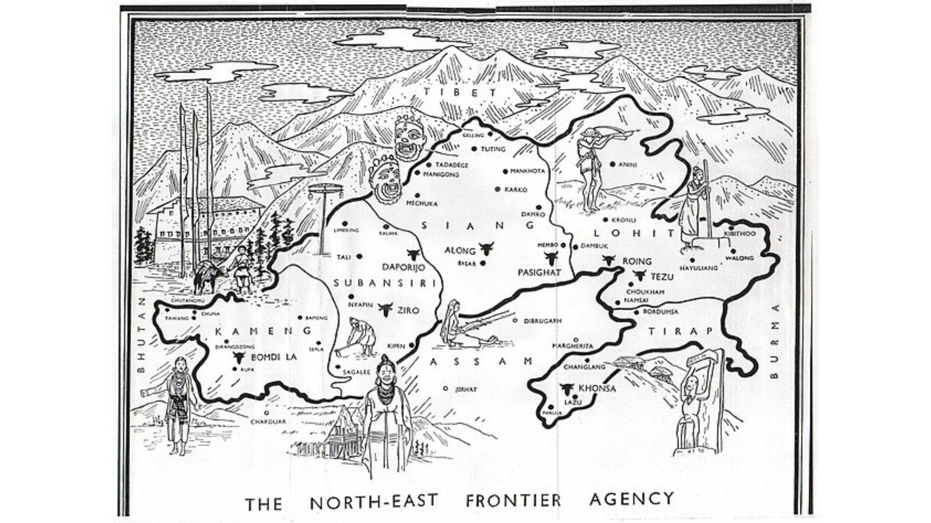 North-East Frontier Agency by Elwin from Philosophy for NEFA | Wikimedia Commons