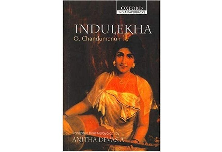 The cover of Indulekha, the translated version