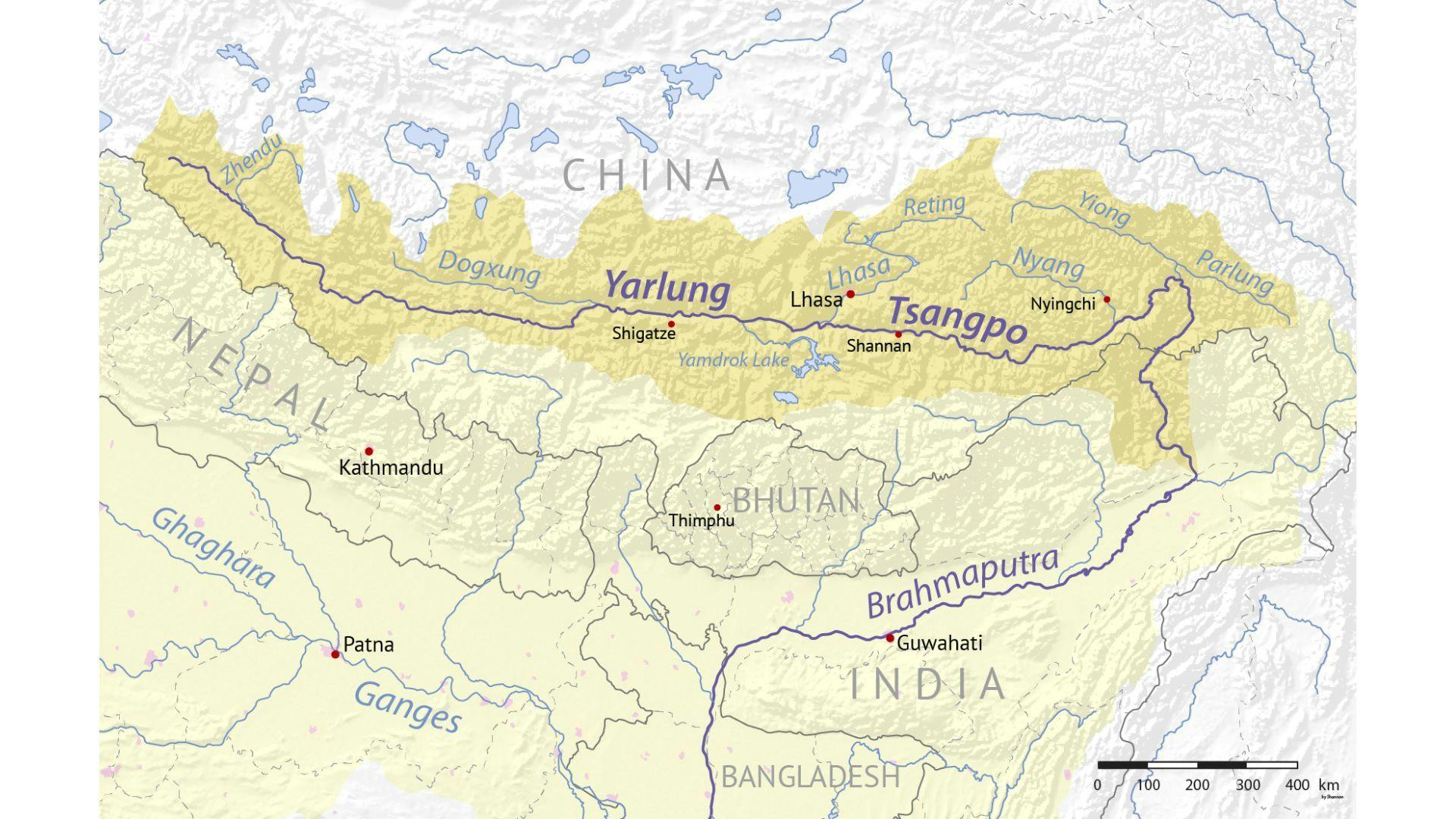 Nain Singh Rawat figured out that the Tsang-po River in Tibet was a tributary of the Brahmaputra | Wikimedia Commons