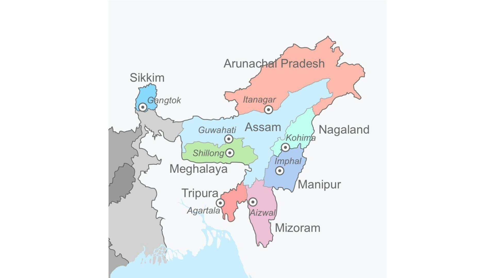 North-East India | Wikimedia Commons