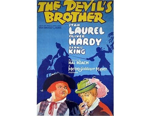 Theatrical poster of The Devil’s Brother