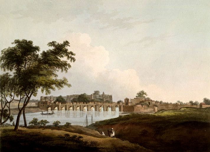 Shahi Bridge, Thomas Daniell, 1804 CE