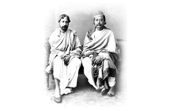 Rabindranath Tagore and King Radha Kishore Manikya