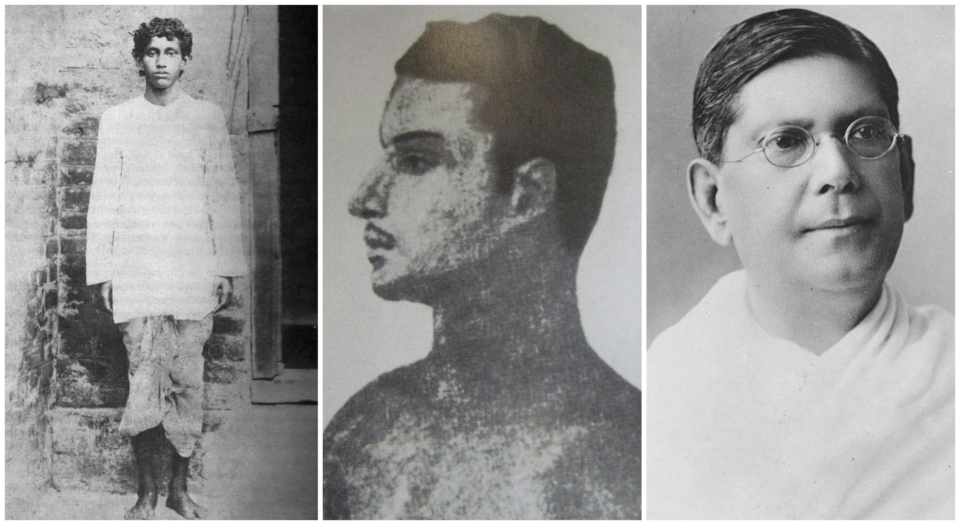 Khudiram Bose, Prafulla Chaki and Chittaranjan Das