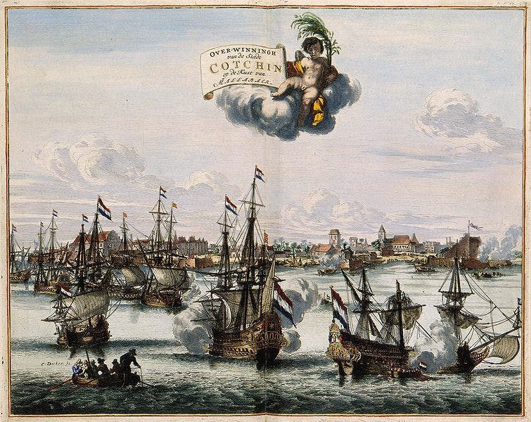 The Dutch Arrive on the Malabar Coast