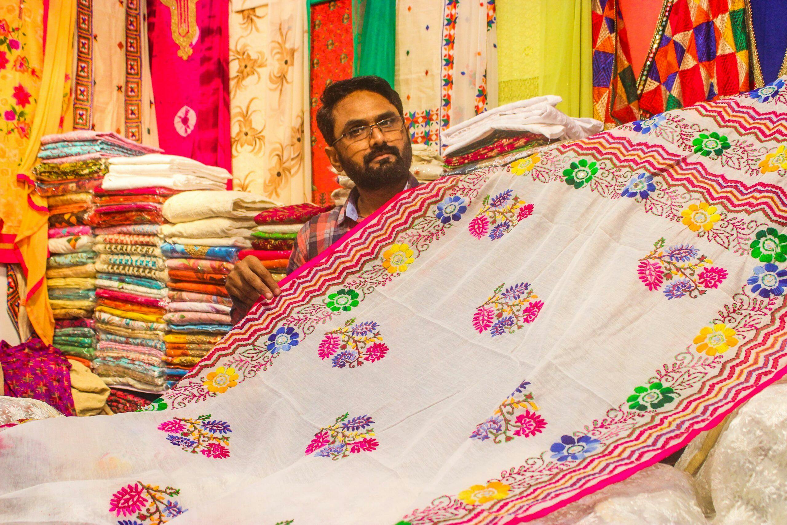 Phulkari is a popular weave even today
