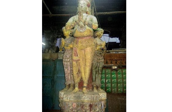 A statue of Tirumala Nayak