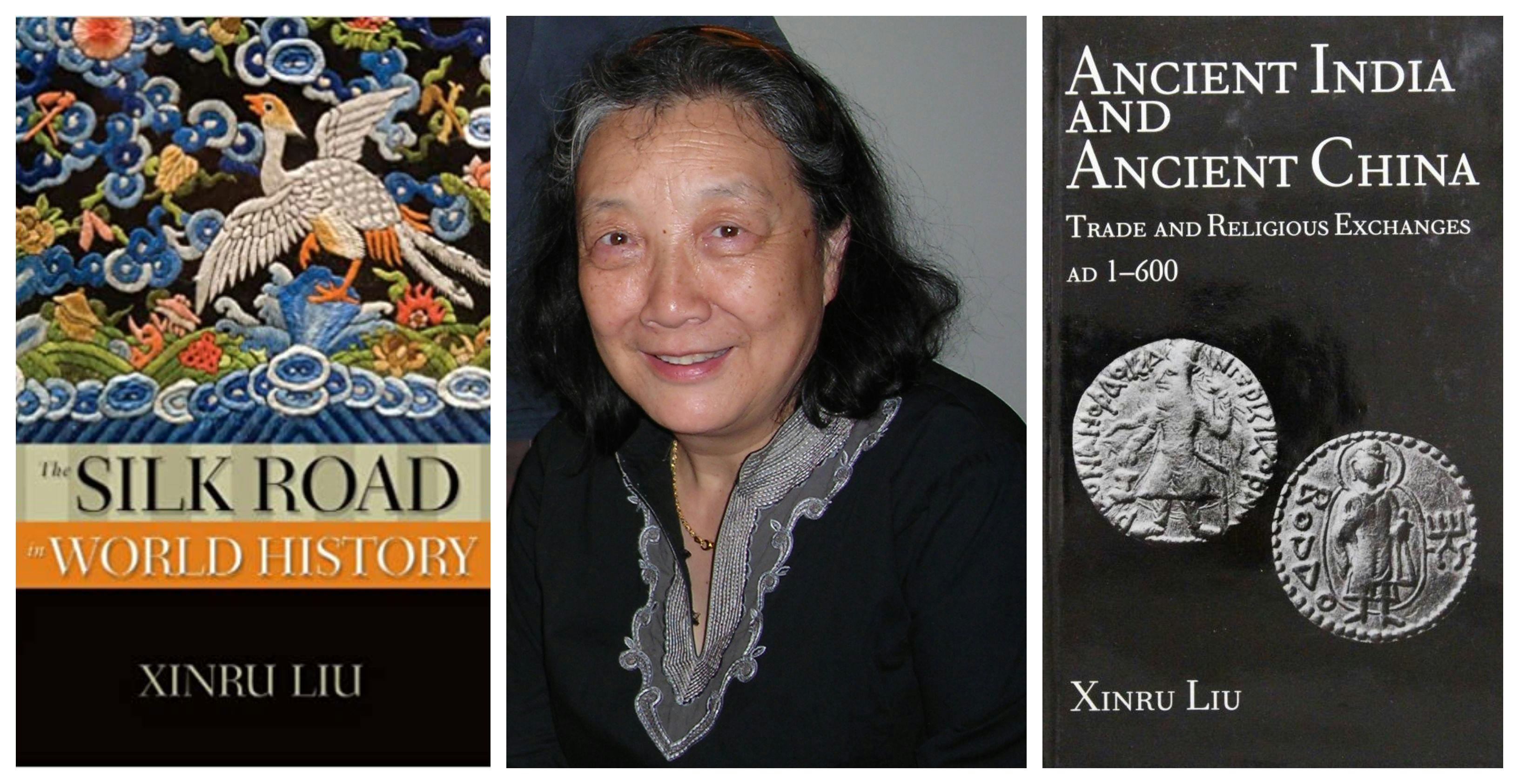 Prof Xinru Liu and her books
