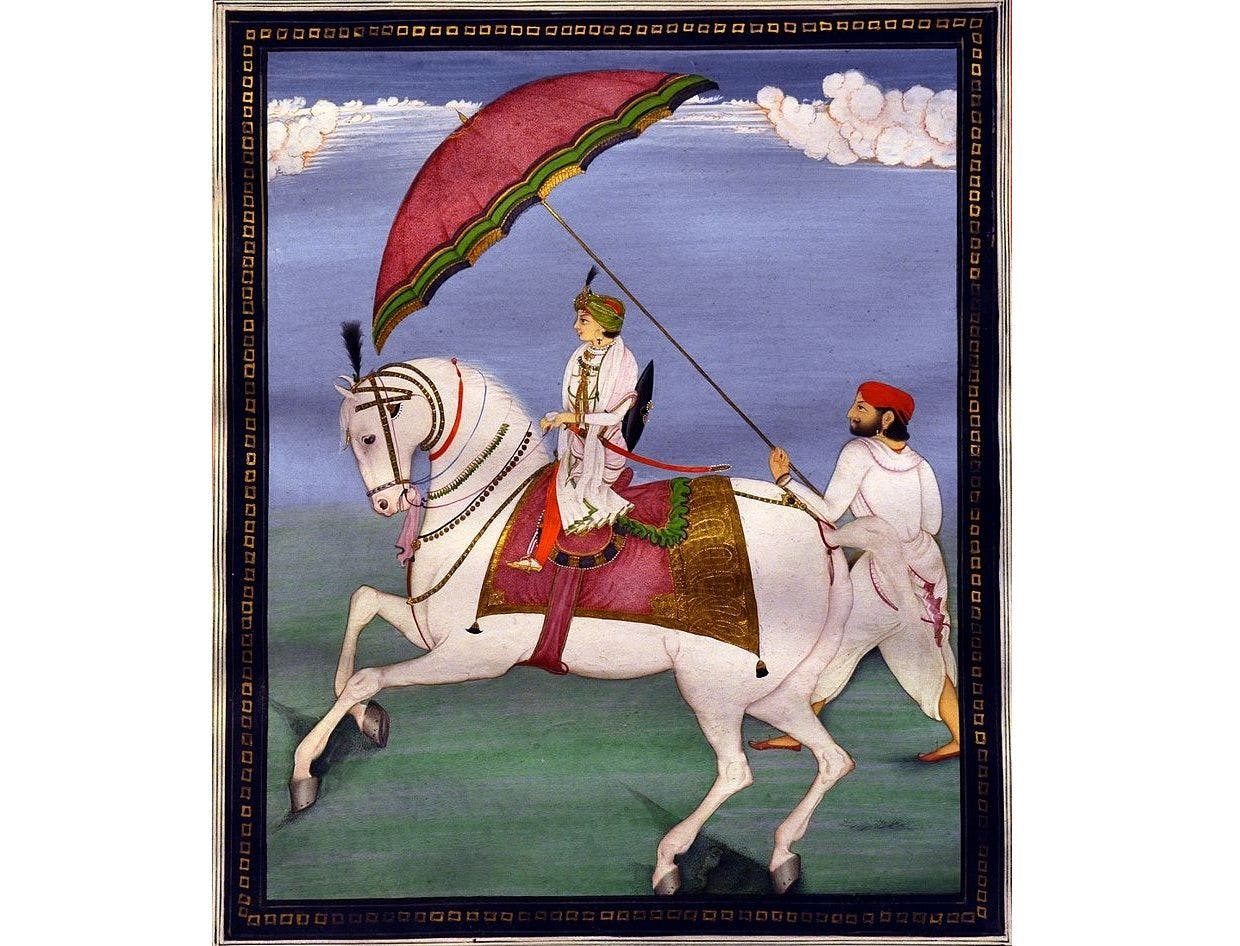 Pahari painting of Duleep Singh (1846 and 1849)