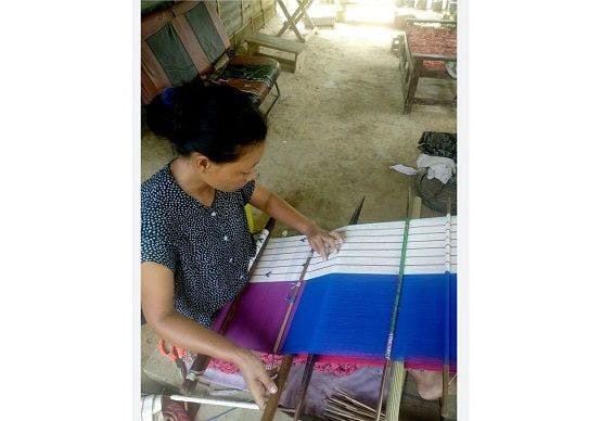 Loin Loom Weaving